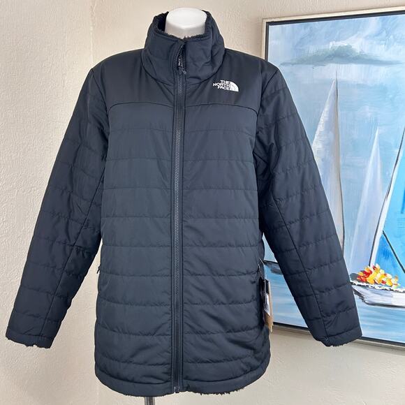 The North Face Reversible Jacket Mossbud Insulated size 1X NWT - Picture 3 of 8